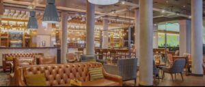 The Store Street Exchange restaurant in the DoubleTree by Hilton hotel Manchester.