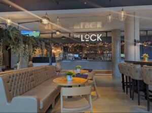 The Lock restaurant at the DoubleTree by Hilton hotel Leeds.