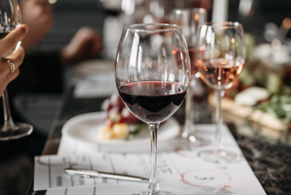 A cheese and wine pairing event in a restaurant tapping into experience le dining trends.